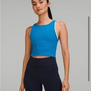 2 Power Pivot Ribbed Tank Tops